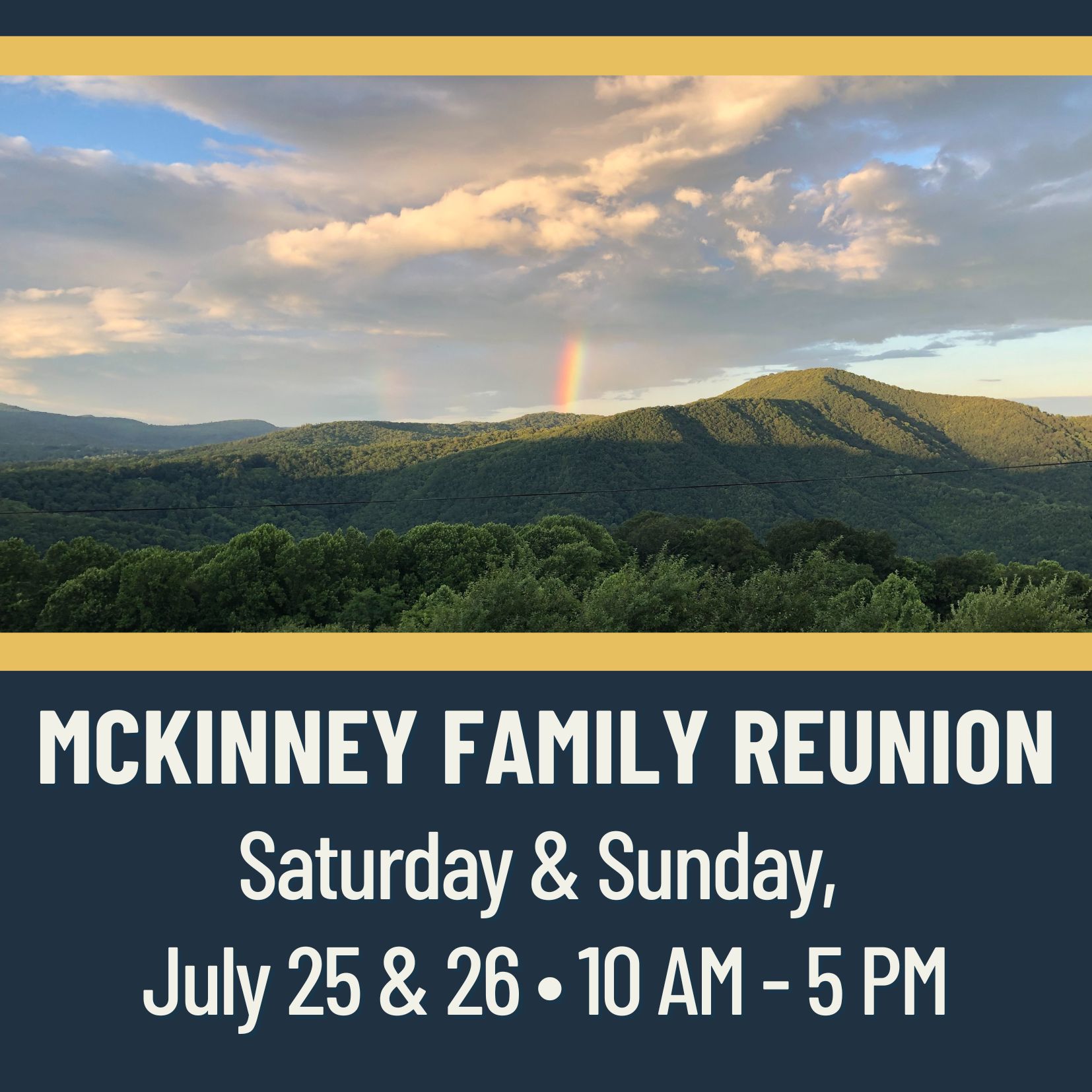 McKinney Family Reunion in Altapass Orchard